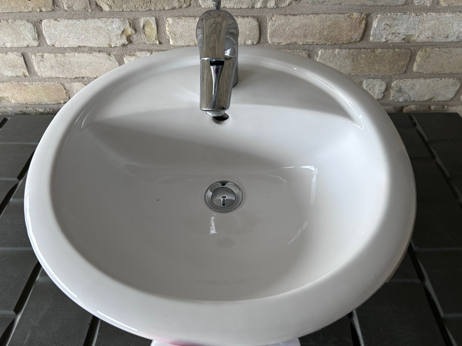 Lavabo, Huis en Inrichting, Ophalen, Minder dan 50 cm, Gebruikt, Minder dan 25 cm