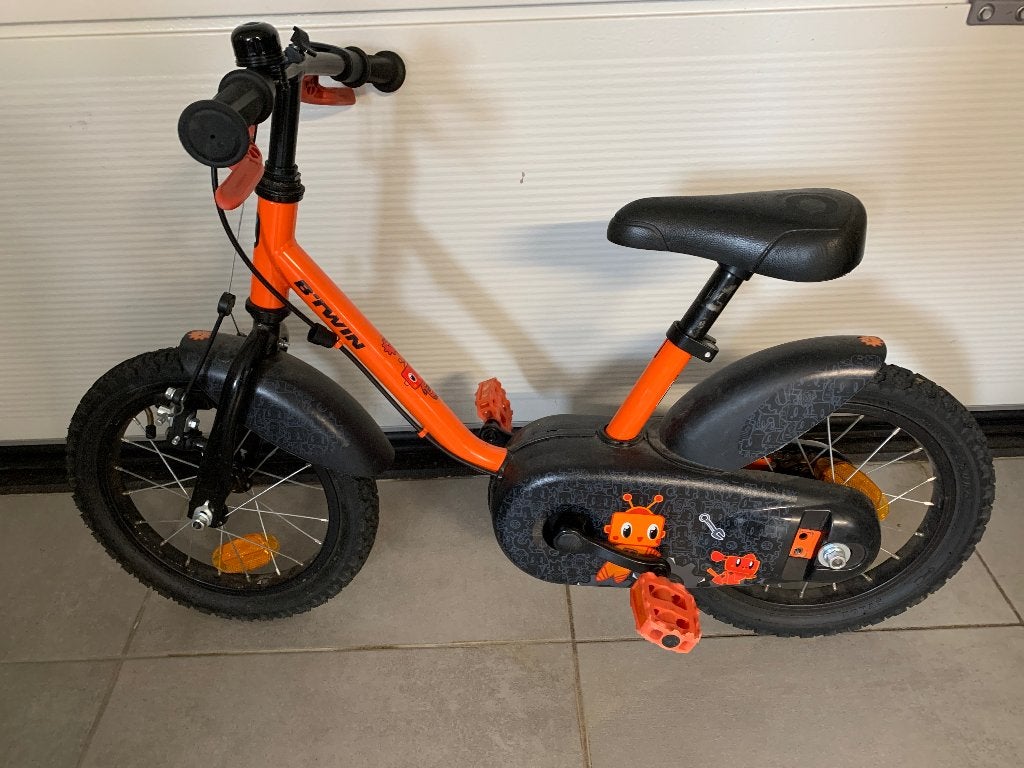 Jongensfiets 14 inch, Ophalen, Gebruikt, 14 inch of minder, Btwin Decathlon