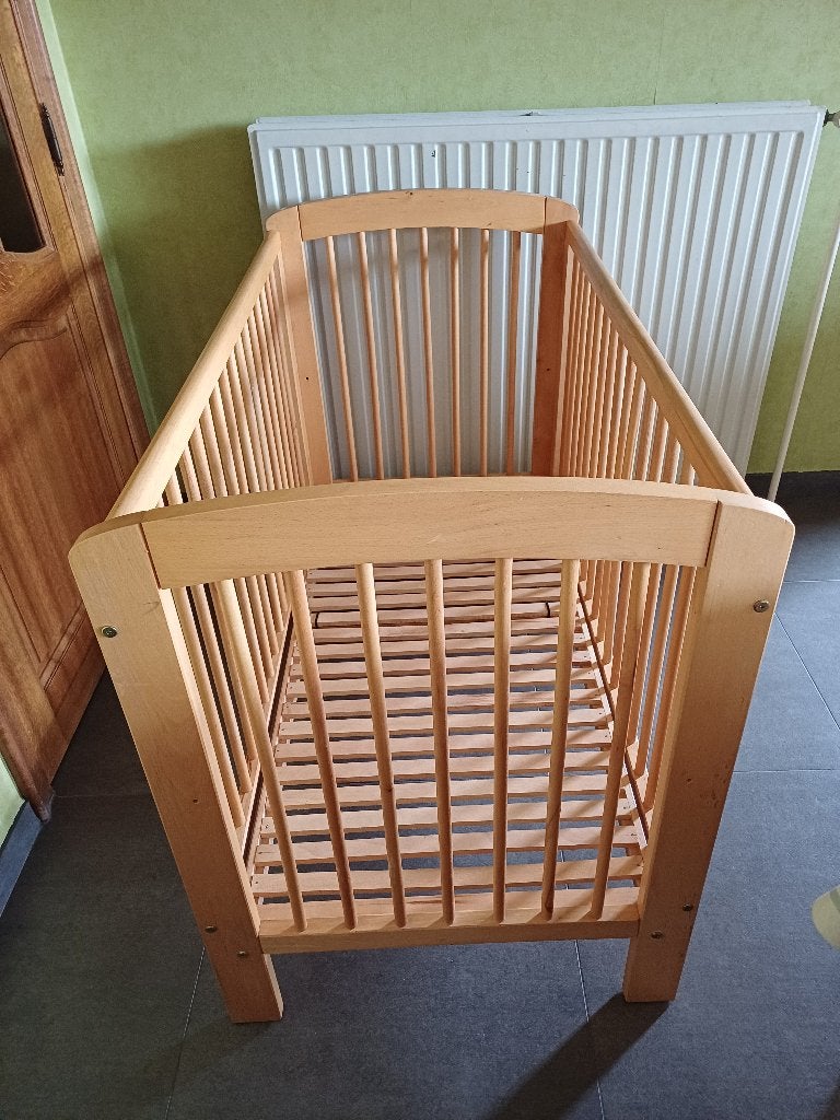 Babybedje, Ophalen, Gebruikt, Minder dan 140 cm, Matras