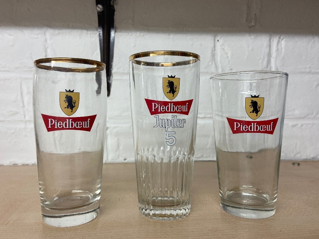 PIEDBOEUF anicens verres, Collections, Enlèvement, Comme neuf, Verre ou Verres, Jupiler