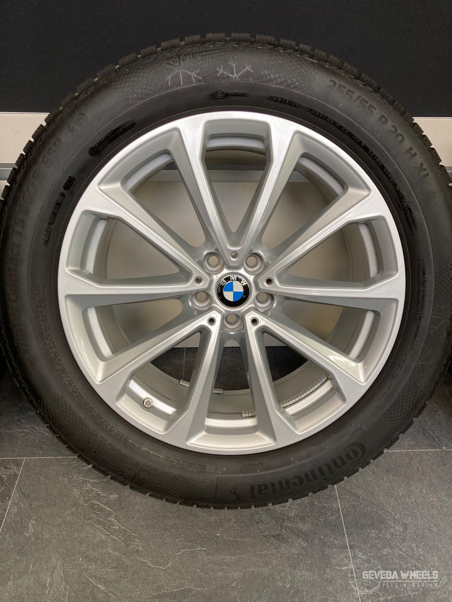 20” originele BMW X7 G07 velgen + winterbanden 750 5x112 688, Auto-onderdelen, Banden en Velgen, Gebruikt, 255 mm, -, -