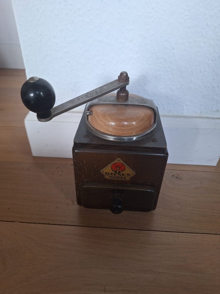 Vintage koffiemolen Dienes, Antiek en Kunst, Ophalen