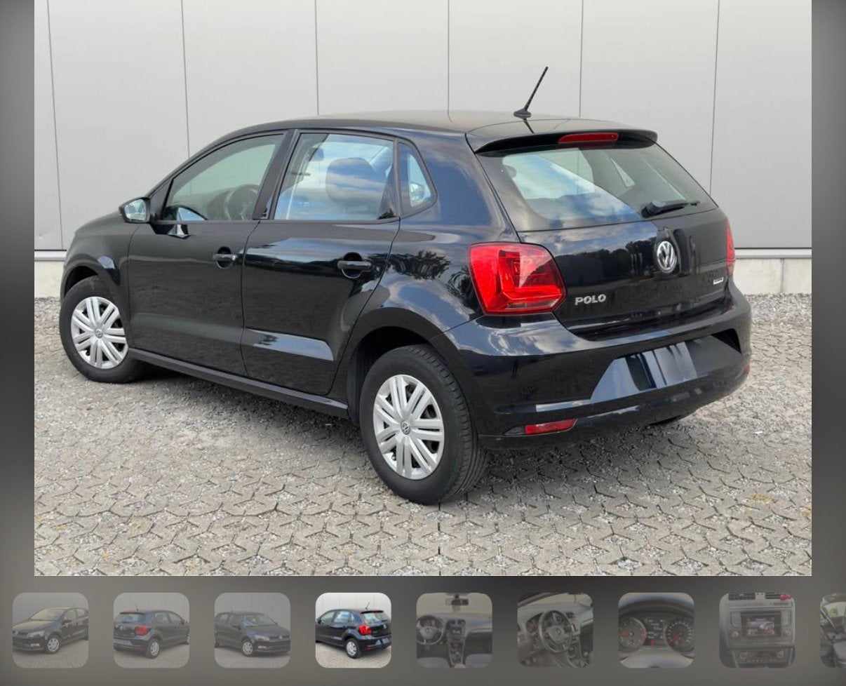 Polo Bleumotion 1.0, Auto's, Voorwielaandrijving, Stof, Euro 6, Zwart