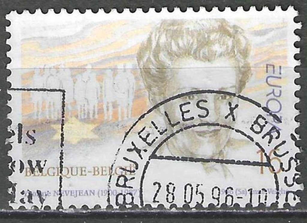 Belgie 1996 - Yvert 2637 /OBP 2636 - Beroemde vrouwen (ST), Verzenden, Gestempeld, Gestempeld, Europa