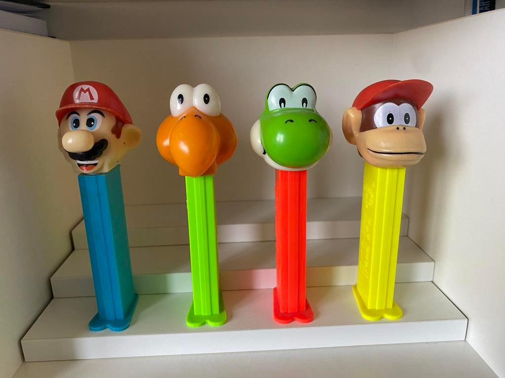 PEZ super mario, Verzamelen, Poppetjes en Figuurtjes, Ophalen of Verzenden, Zo goed als nieuw