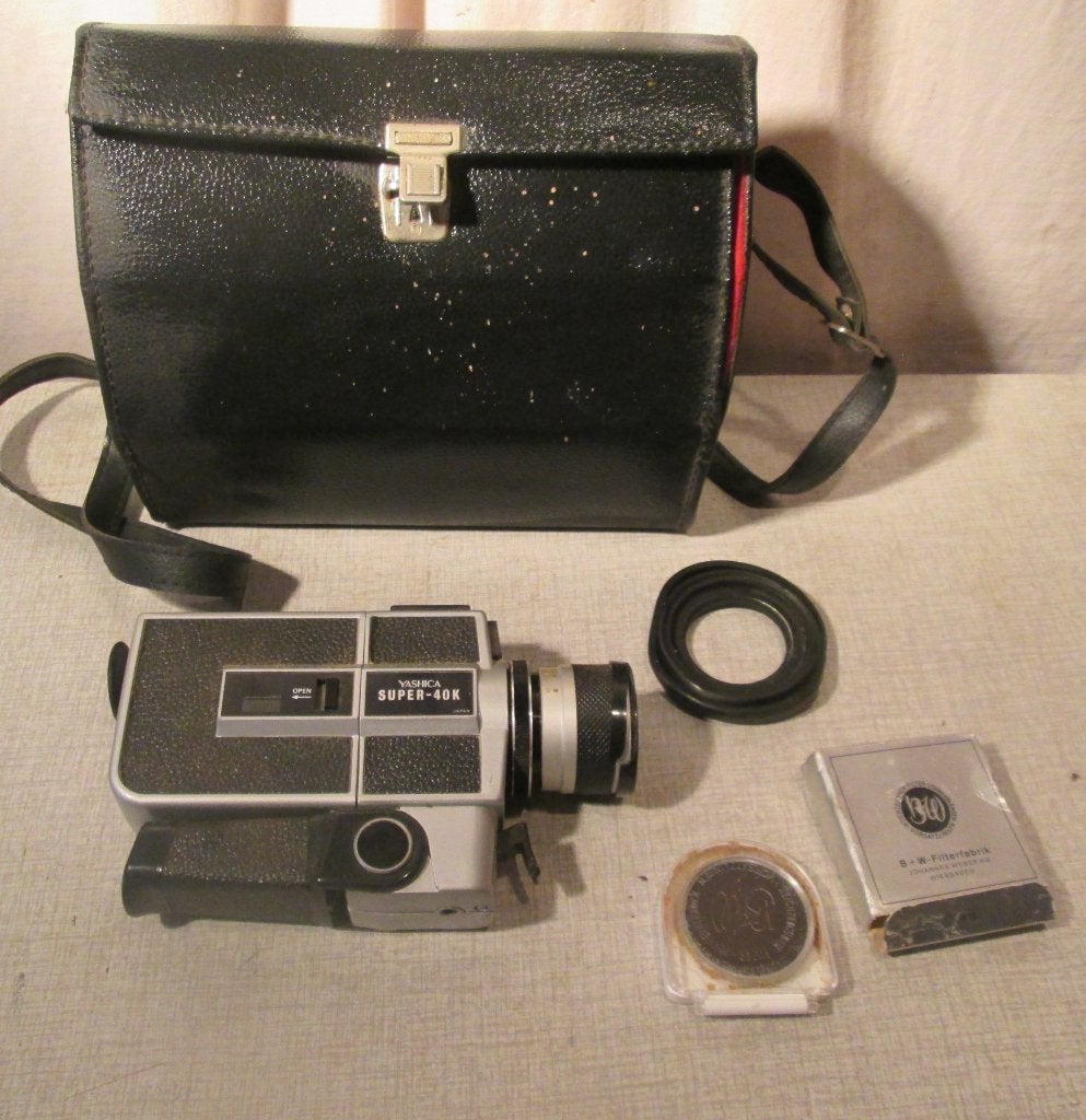 Retro Filmcamera - Yashica Super-40K, Ophalen of Verzenden, Filmcamera