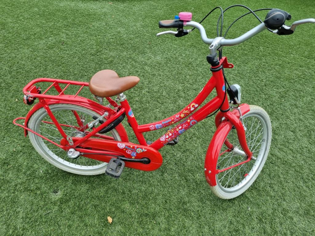 20 inch meisjesfiets met versnellingen, Fietsen en Brommers, Fietsen | Meisjes, Ophalen, Gebruikt, 20 inch, Versnellingen
