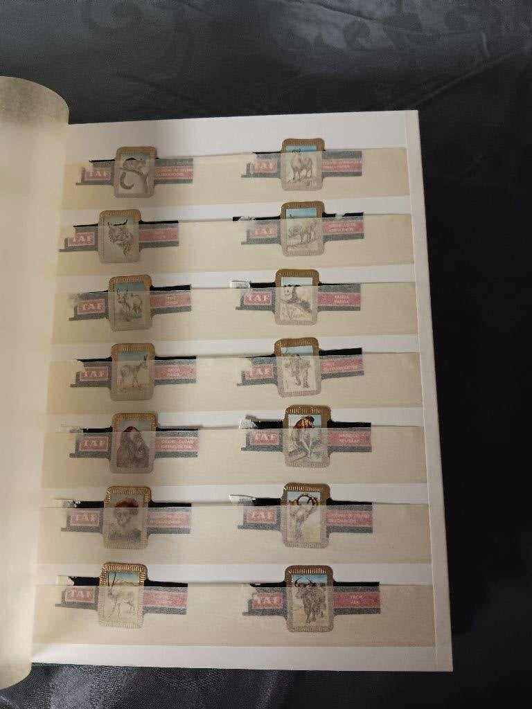 Oude sigaren bandjes in album in mooie staat, Ophalen, Zo goed als nieuw, Sigarenbandjes