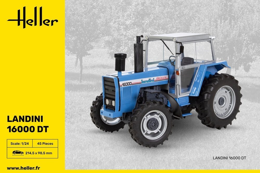 Heller (81403) Landini 16000 DT om 1:24, Groter dan 1:32, Nieuw, Ophalen of Verzenden, Truck