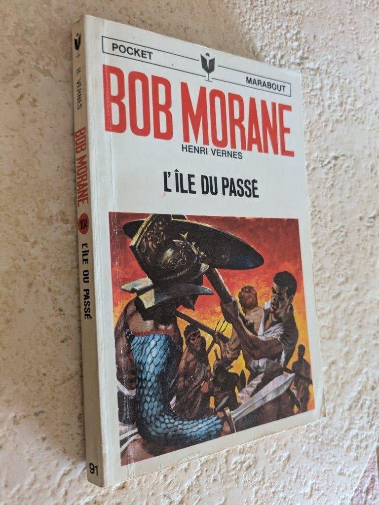 Bob Morane (L'île du passé)., Envoi, Utilisé, Henri Vernes.