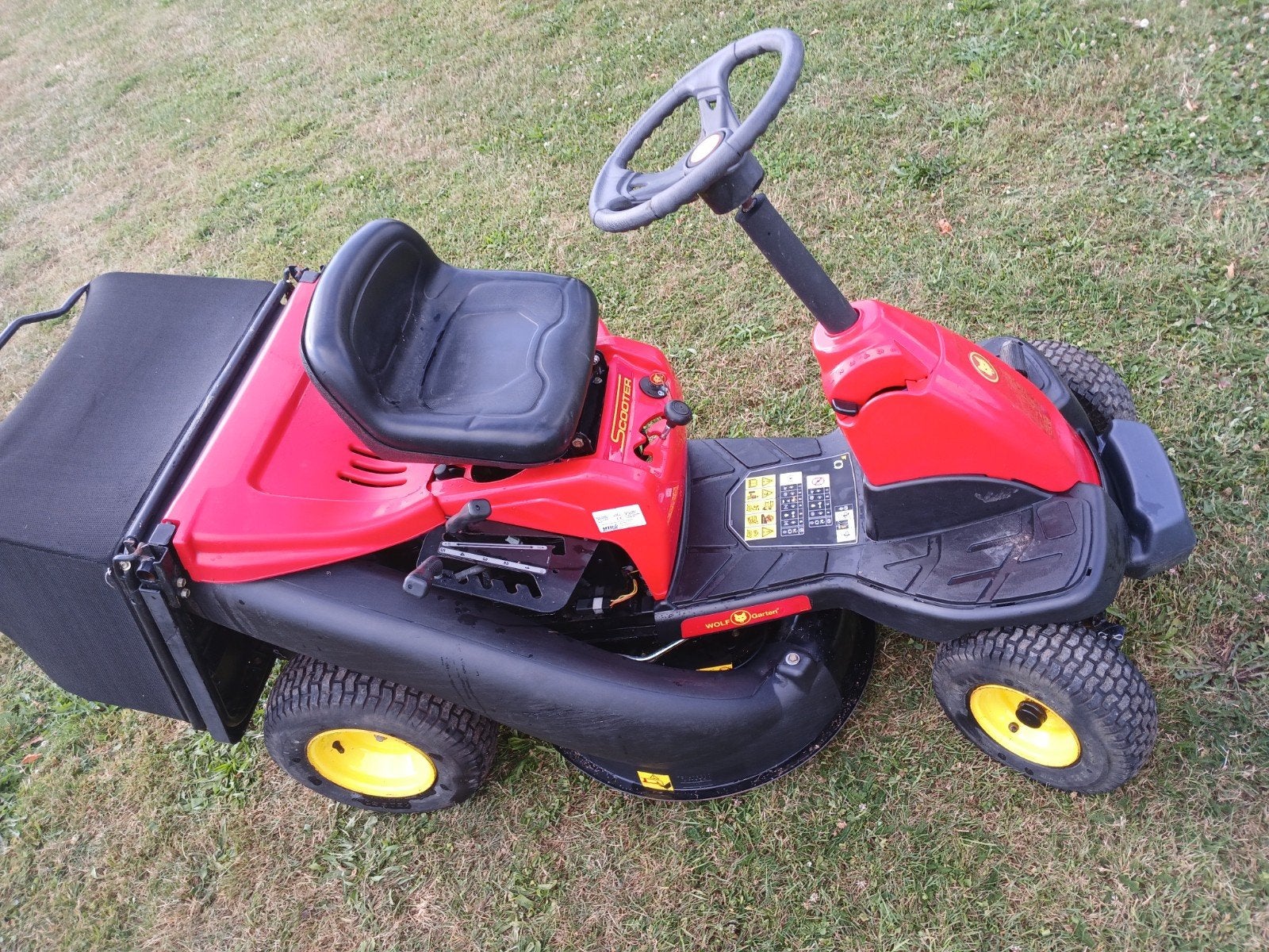 Vends tracteur tondeuse MTD Wolf