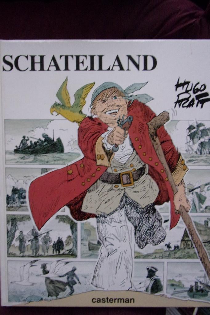 schateiland :    door hugo pratt  luxe uitgave hardcover, Ophalen of Verzenden
