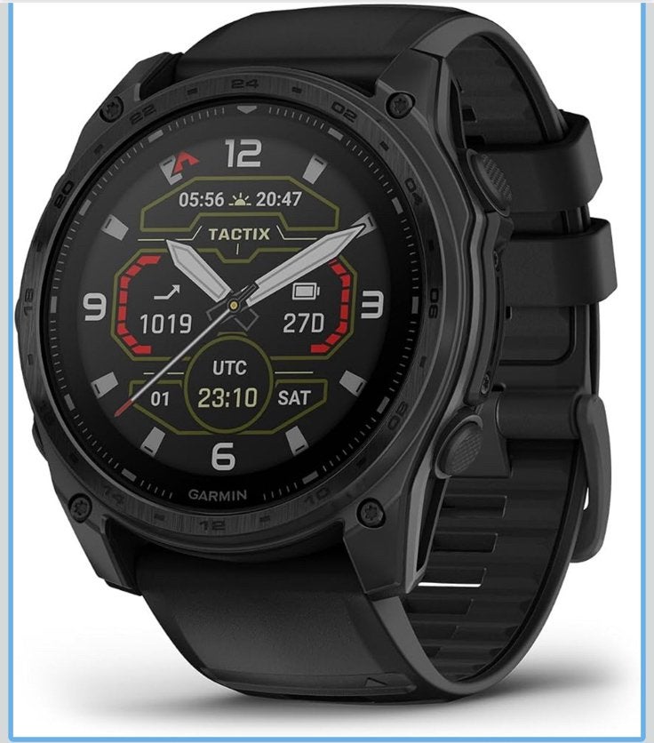 Garmin Tactix 8 Solar Sapphire 51mm NIEUW!, Bijoux, Sacs & Beauté, Enlèvement ou Envoi, Neuf