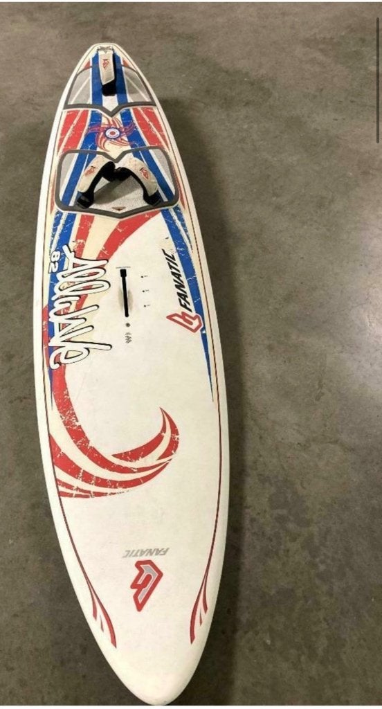 Windsurfmateriaal, 3.5 à 5 m², Ensemble complet, Enlèvement, Utilisé