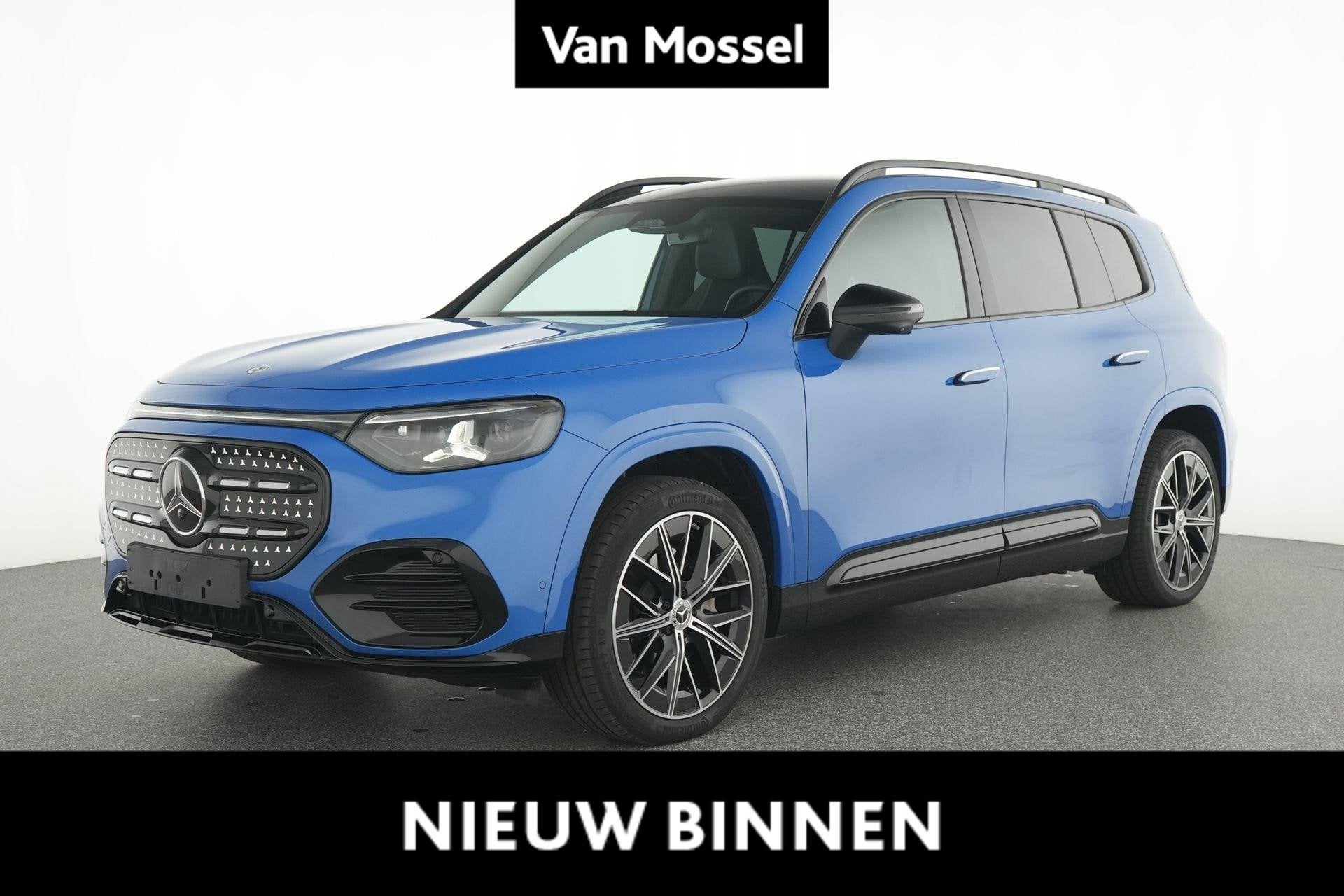 Mercedes-Benz GLB 250+ Sport Edition + MULTIBEAM LED + CARPL, Auto's, Achterwielaandrijving, Gebruikt, 607 km, Blauw