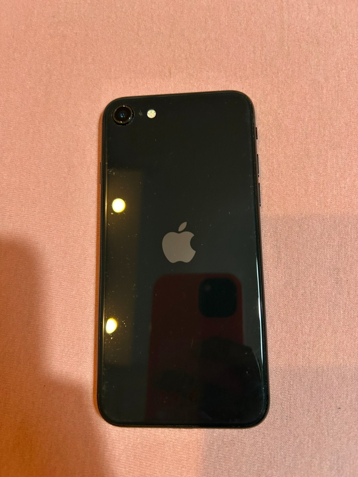 Iphone SE tweede generatie zwart, Telecommunicatie, Ophalen of Verzenden, Zo goed als nieuw, 64 GB, IPhone SE (2020)