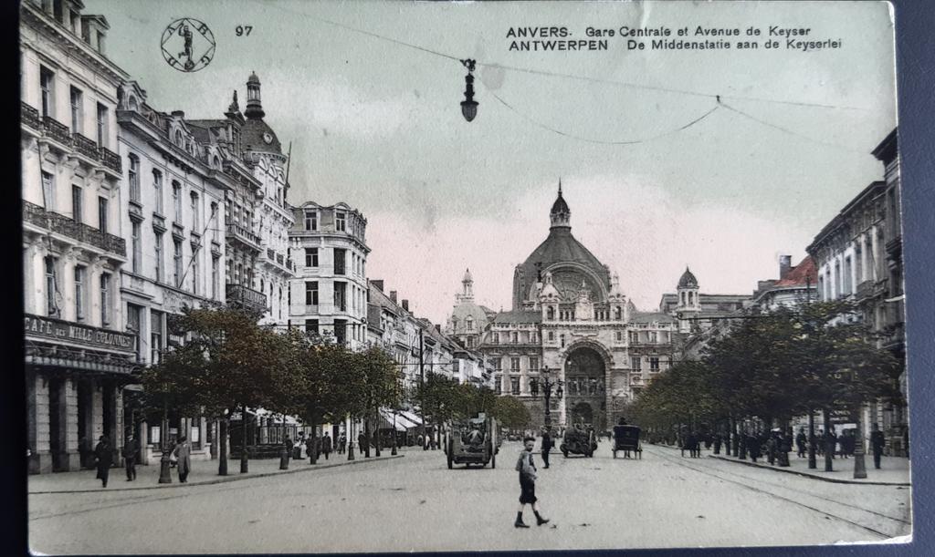 ANVERS ANVERS LA GARE STATION keyserlei, Enlèvement ou Envoi, Anvers