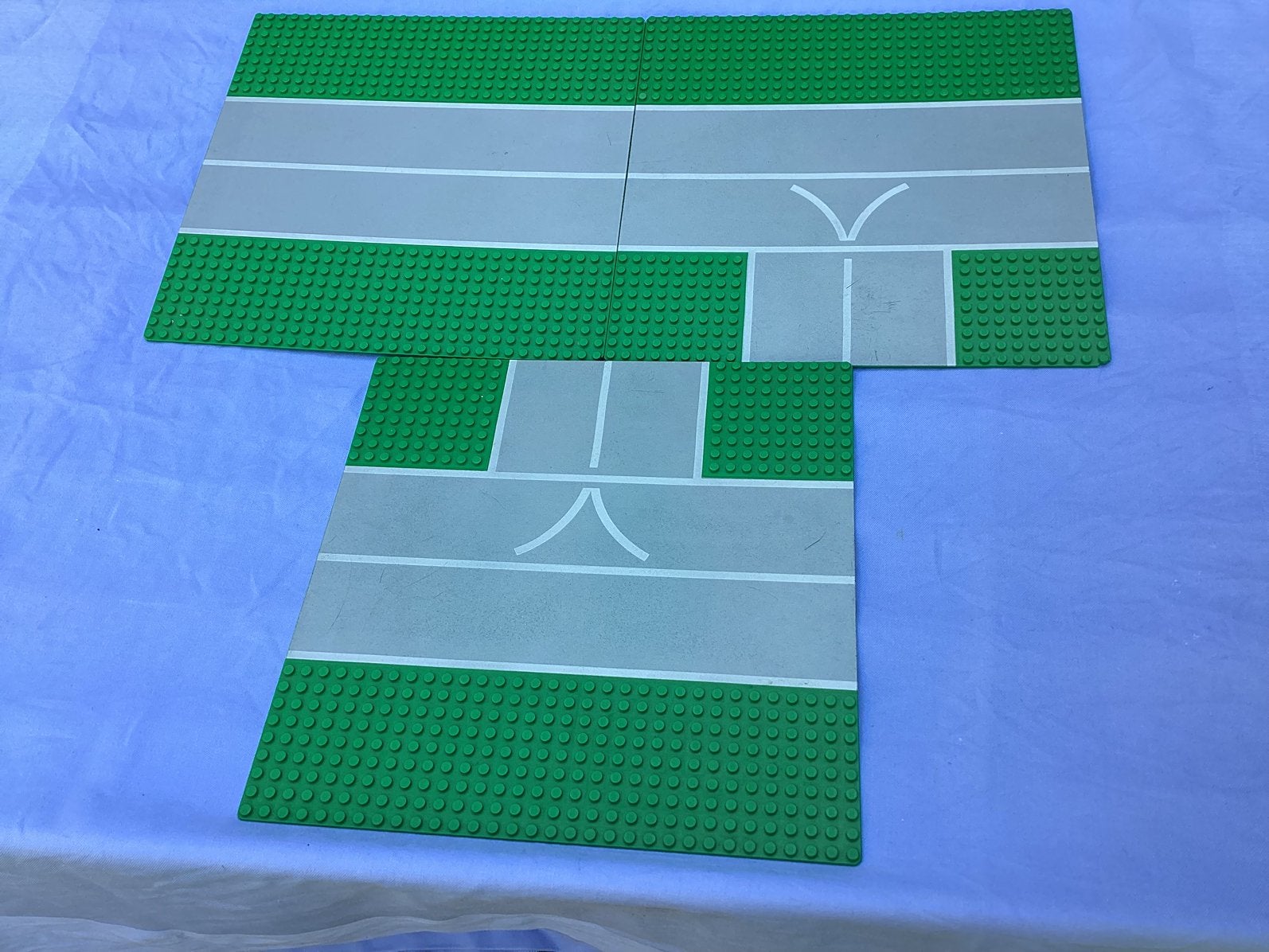 Lego straat platen groen, Ophalen of Verzenden, Zo goed als nieuw, Lego