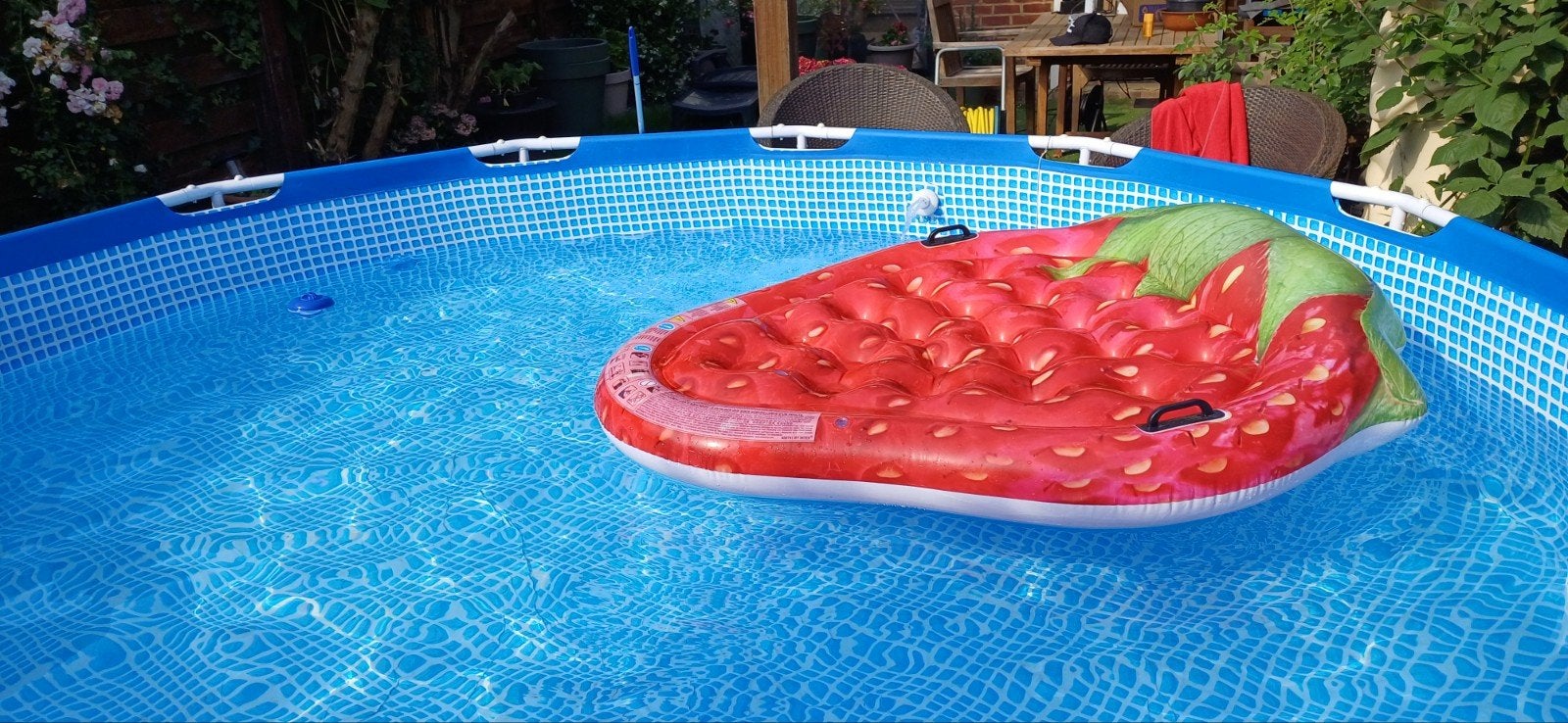 1Piscine Intex ronde,2 pompes ,1bâche,1aspirateur,1chauffage, Jardin & Terrasse, 200 à 400 cm, Rond, Utilisé, Piscines hors sol