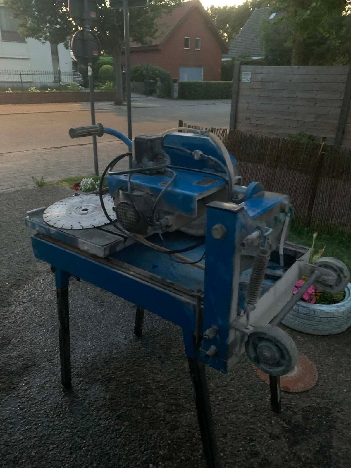 steenzaagmachine carat E COUP 350, Ophalen