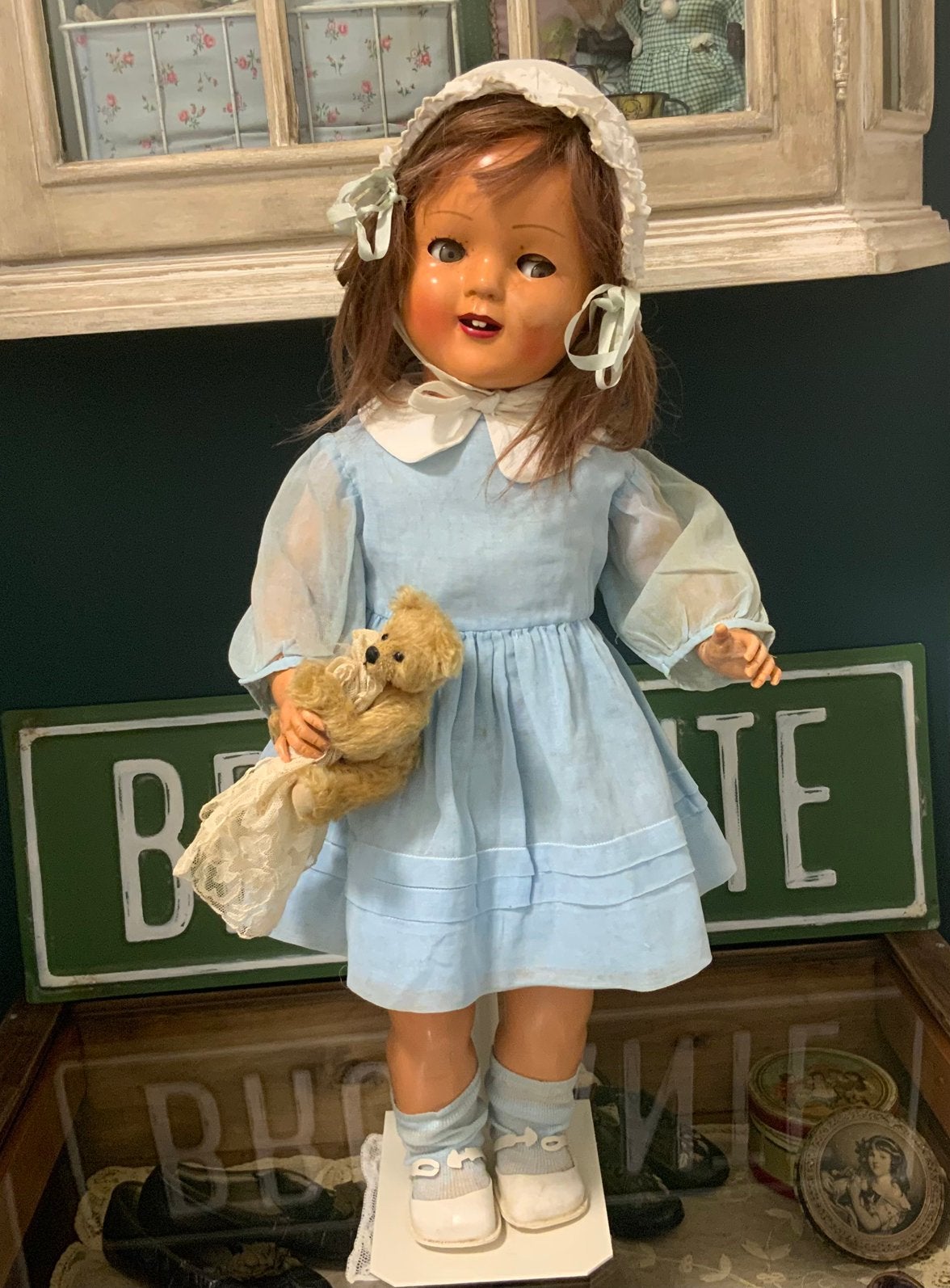 Prachtige antieke Franse Raynal-pop (1940-1945 ), Antiek en Kunst, Ophalen of Verzenden