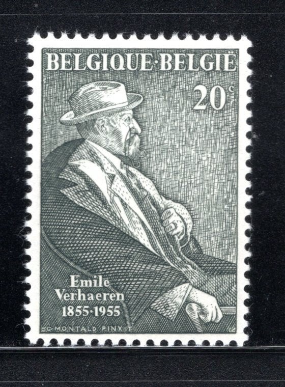 967 MNH 1955 - Dichter Emile Verhaeren., Verzenden, Postfris, Postfris