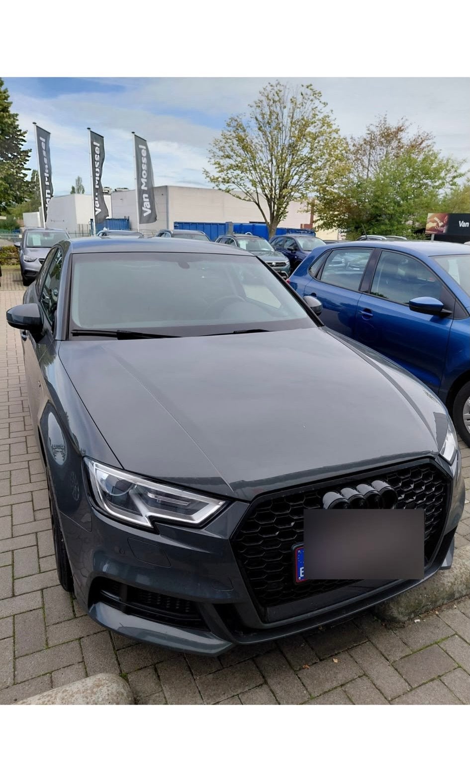 Audi A3 Limousine te koop, Autos, Cuir, Argent ou Gris, Achat, Euro 6