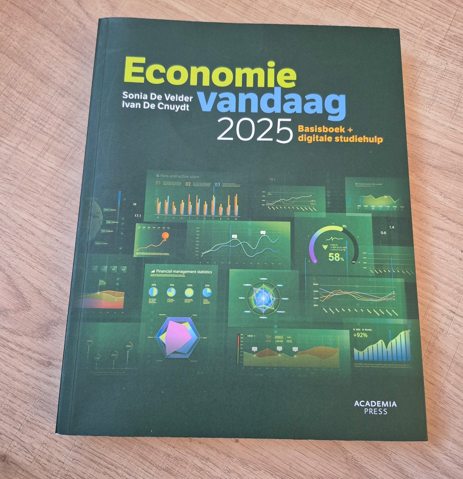 Economie Vandaag 2025 - Sonia De Velder & Ivan De Chuydt, Enlèvement ou Envoi, Comme neuf, Économie
