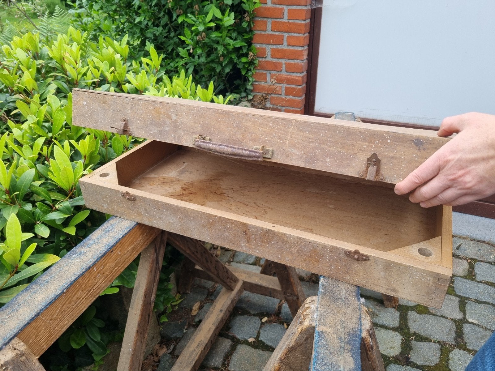 Houten kistje, Antiek en Kunst, Ophalen