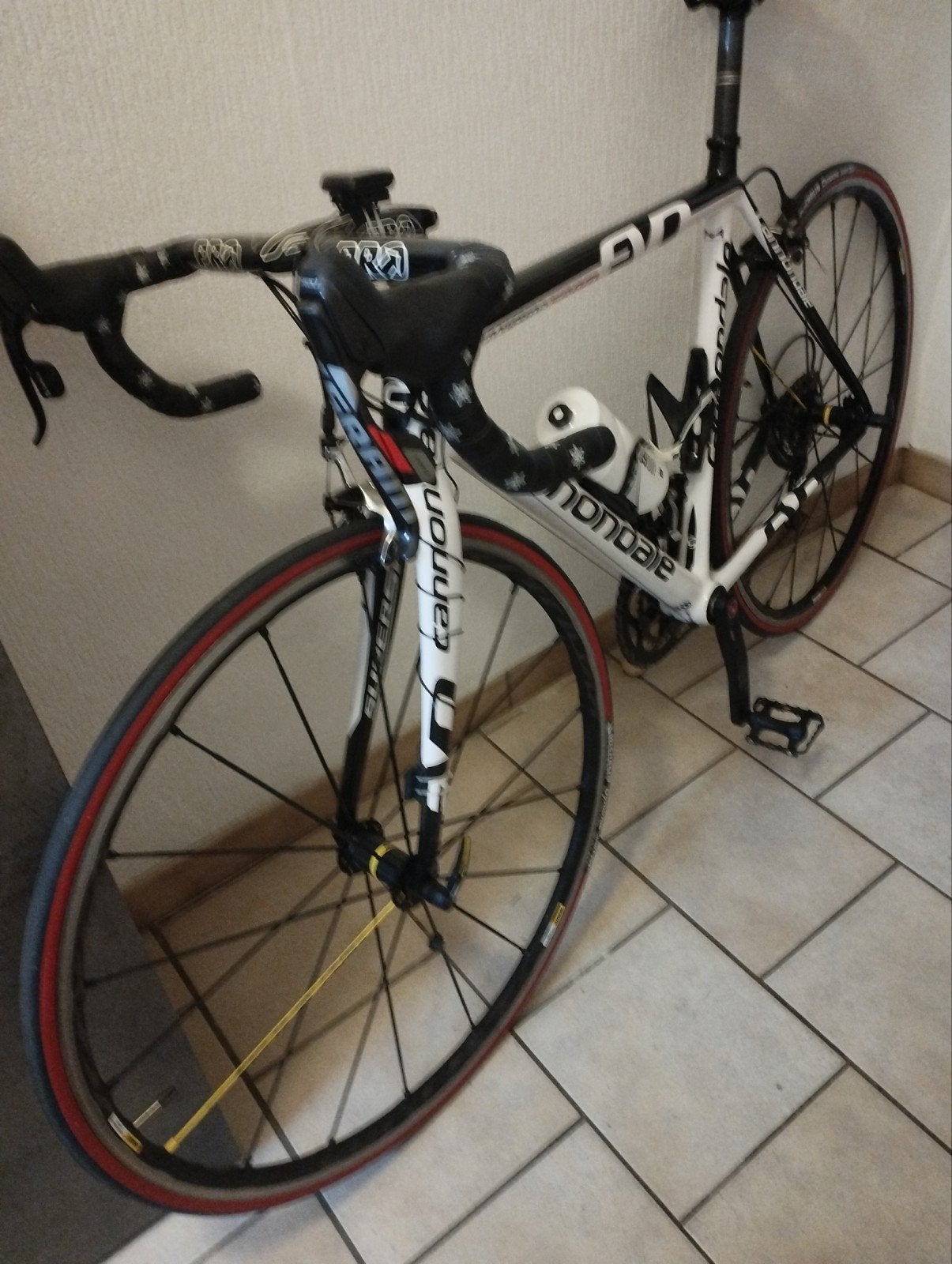 vélo course, Enlèvement