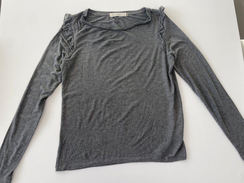 Grijze longsleeve maat 34 van LolaLiza, Kleding | Dames, Lola & Liza, Ophalen of Verzenden, Zo goed als nieuw, Lange mouw