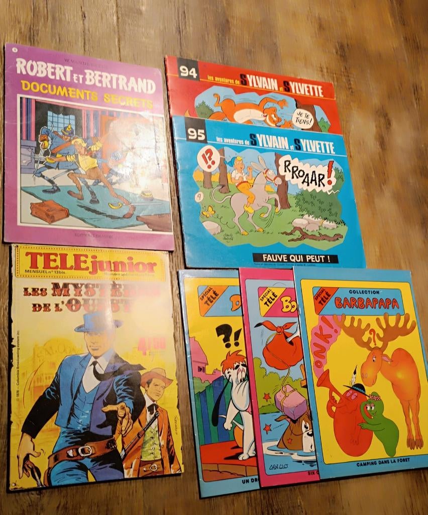 Lot de bd et livres anciens, Livres, Enlèvement