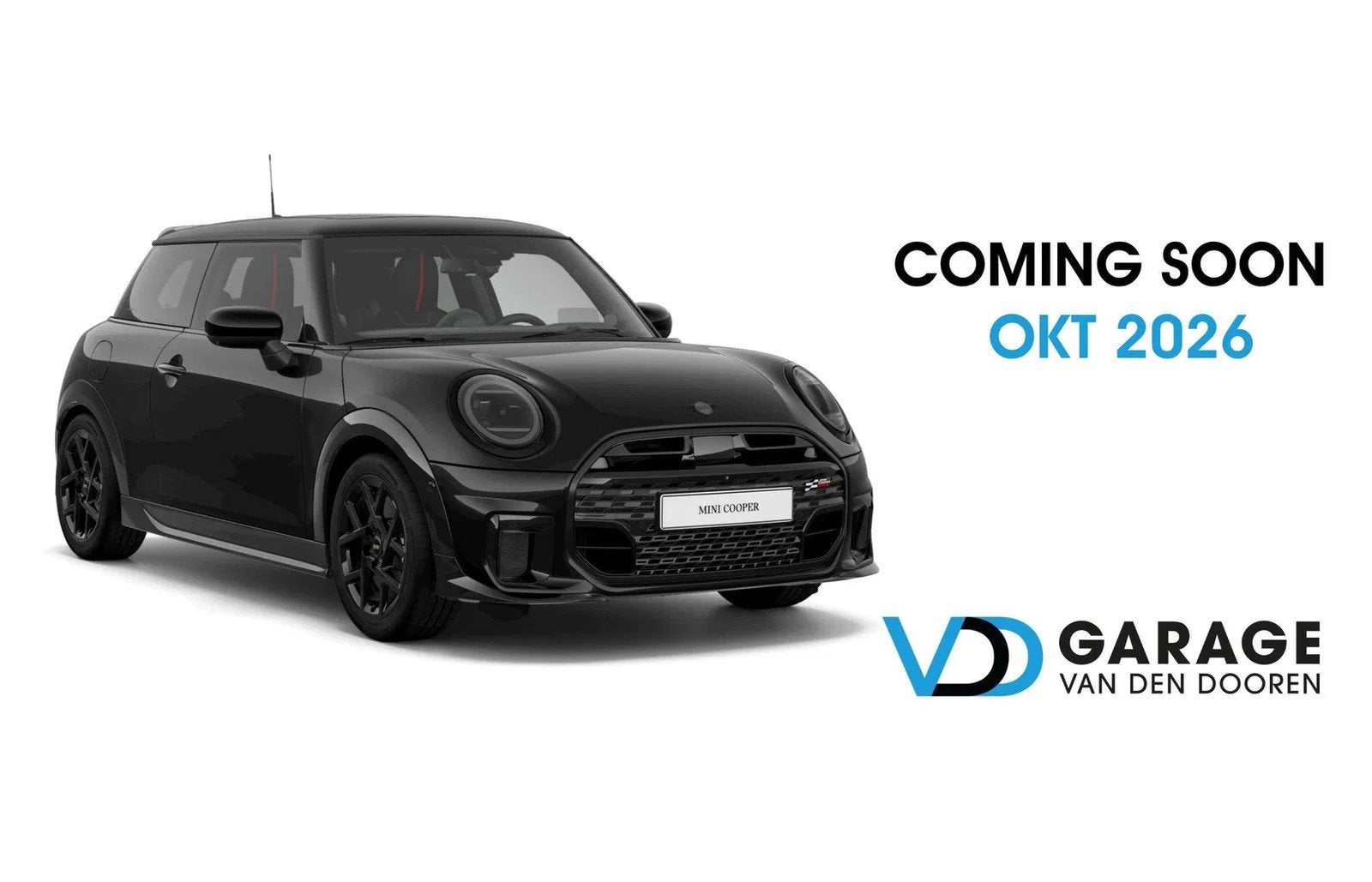 MINI John Cooper Works C 3-deurs / JCW PACK / XL TRIM / PANO, Automaat, Zwart, Berline, Mini