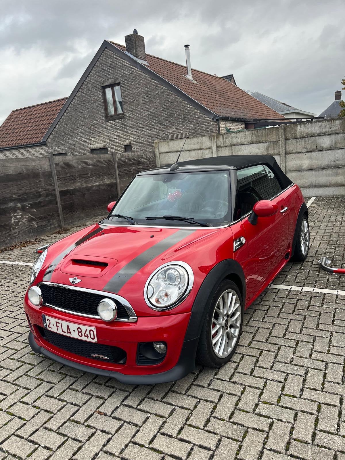MINI JCW CABRIO // 2014 // 78.000 km, Auto's, 4 cilinders, Cabriolet, Particulier, 1598 cc