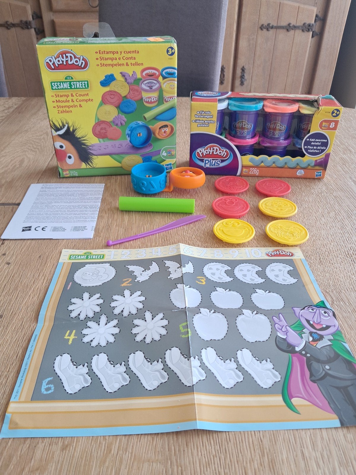 Play-Doh Sesamstraat set en Play-Doh klei, Ophalen