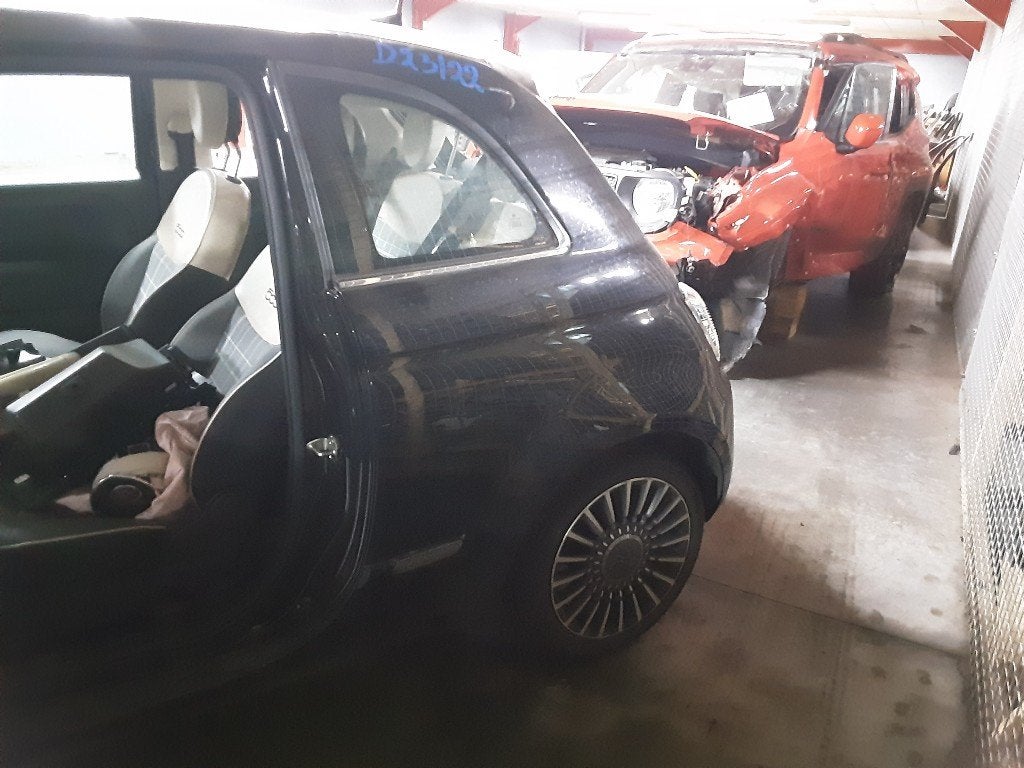 AILE ARRIÈRE GAUCHE Fiat 500 (312) (01-2007/12-2012), Utilisé, Arrière, Fiat, Garde-boue