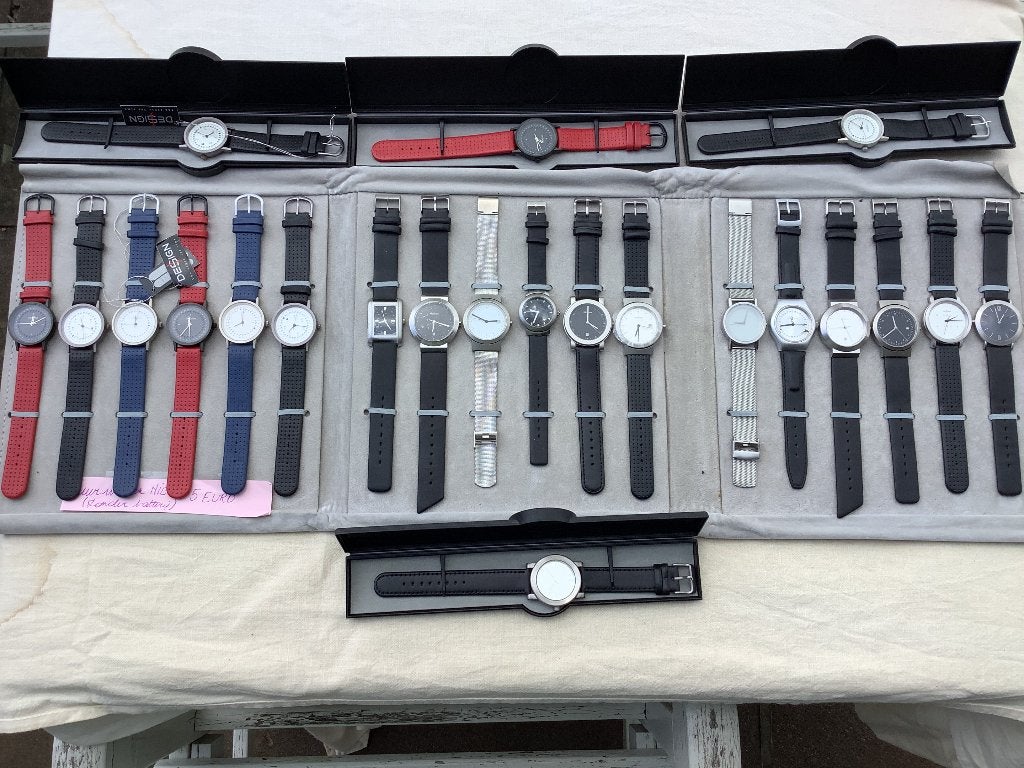 Nieuwe heren uurwerken ( lot )., Handtassen en Accessoires, Horloges | Heren, Ophalen, Nieuw
