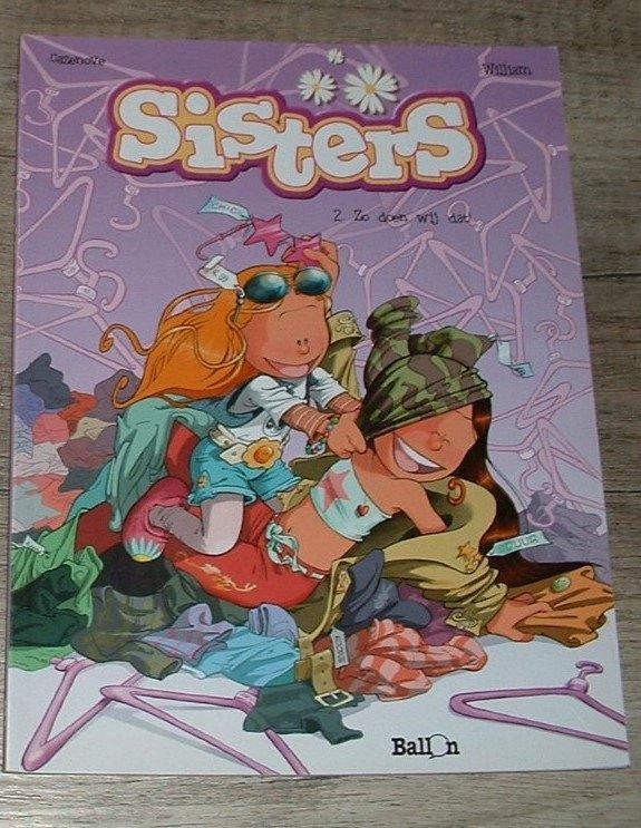 strips uit de reeks sisters ballon media uitgave, Meerdere stripboeken, Ophalen of Verzenden, Zo goed als nieuw, Maury William