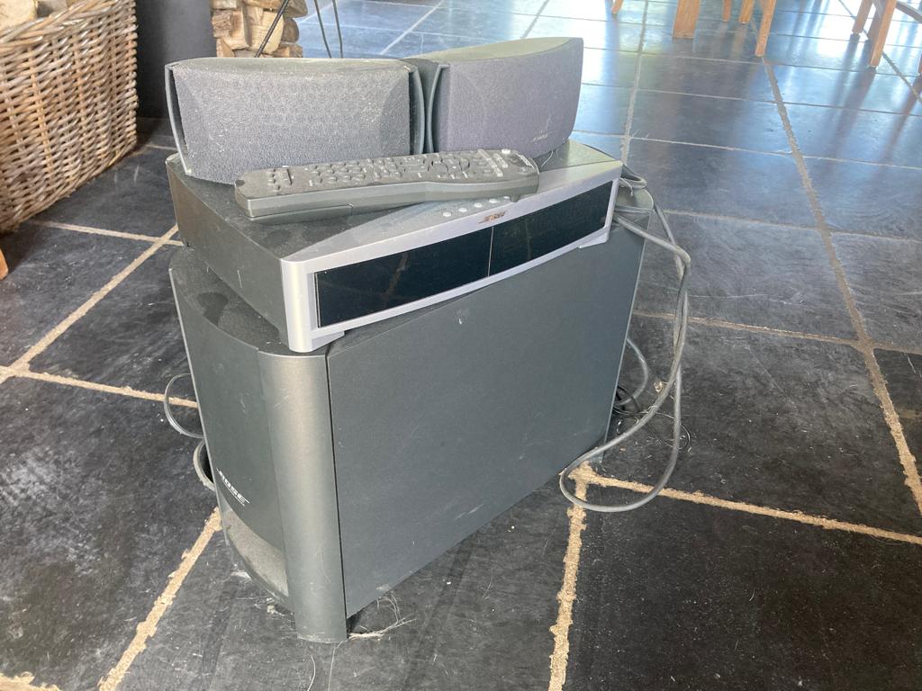 Bose 123 thuisbioscoop, Audio, Tv en Foto, Ophalen, Gebruikt, Overige merken, Dvd-speler