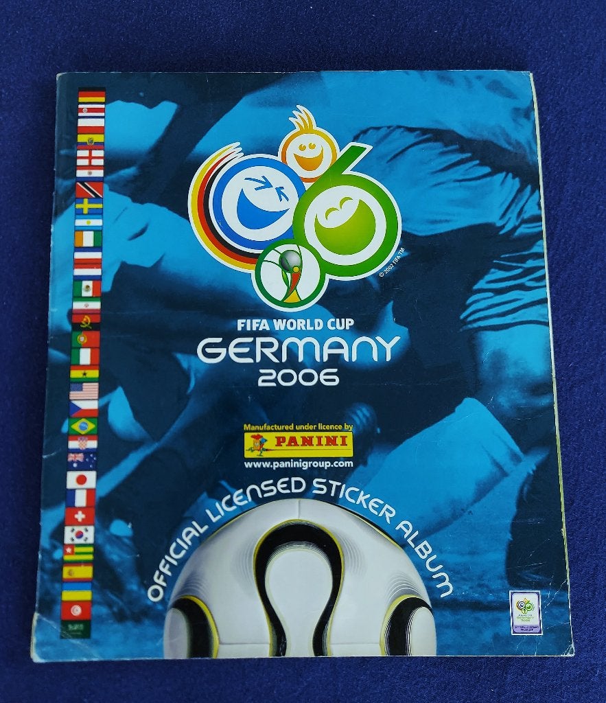 Panini sticker album voetbal ' WK Germany 2006 ' -vol-, Ophalen of Verzenden, Zo goed als nieuw, Poster, Plaatje of Sticker