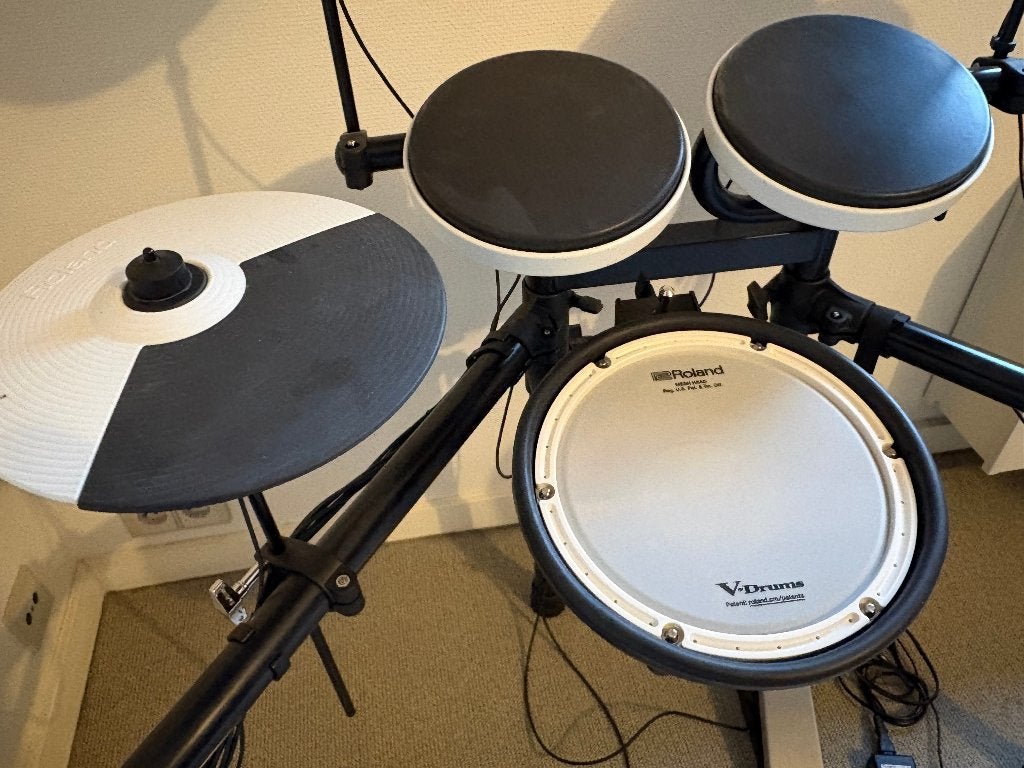 Roland TD-02KV V-Drums Kit, Muziek en Instrumenten, Ophalen, Gebruikt, Roland, Elektronisch