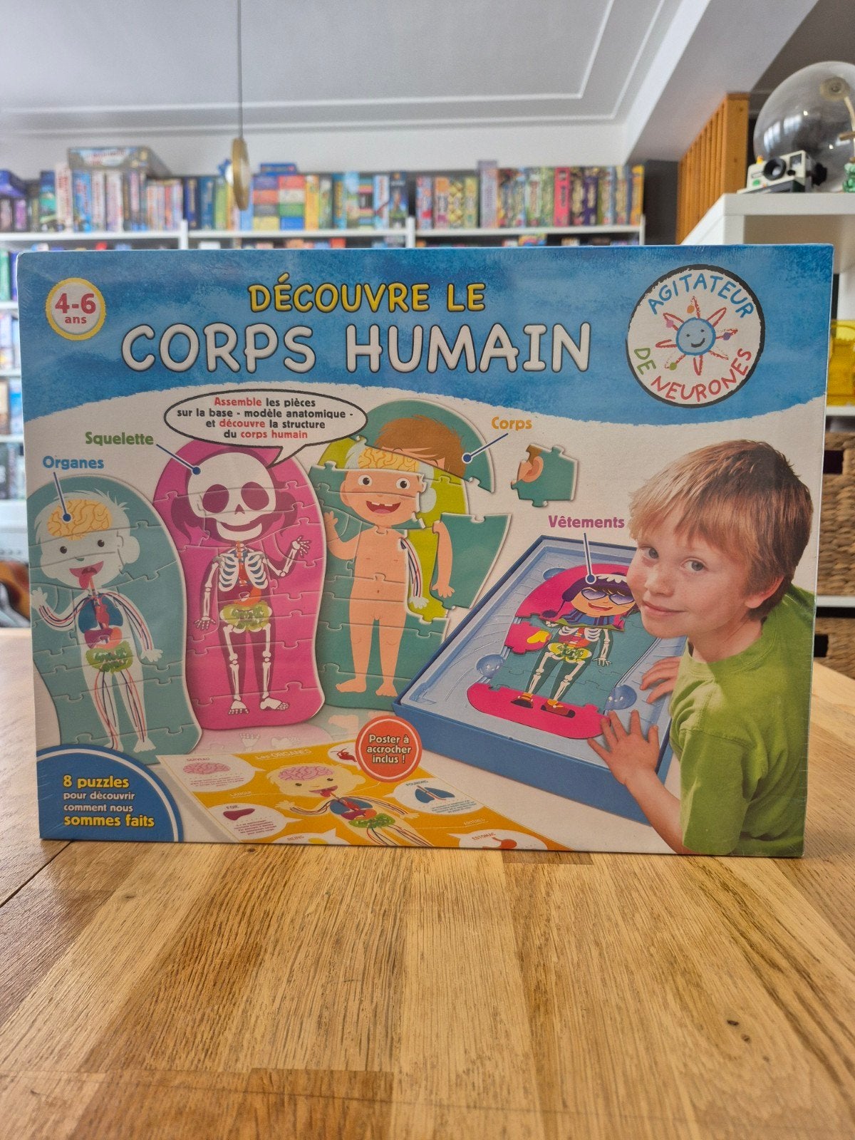 découvre le corps humain, 1 ou 2 joueurs, Enlèvement ou Envoi, Neuf, Clementoni