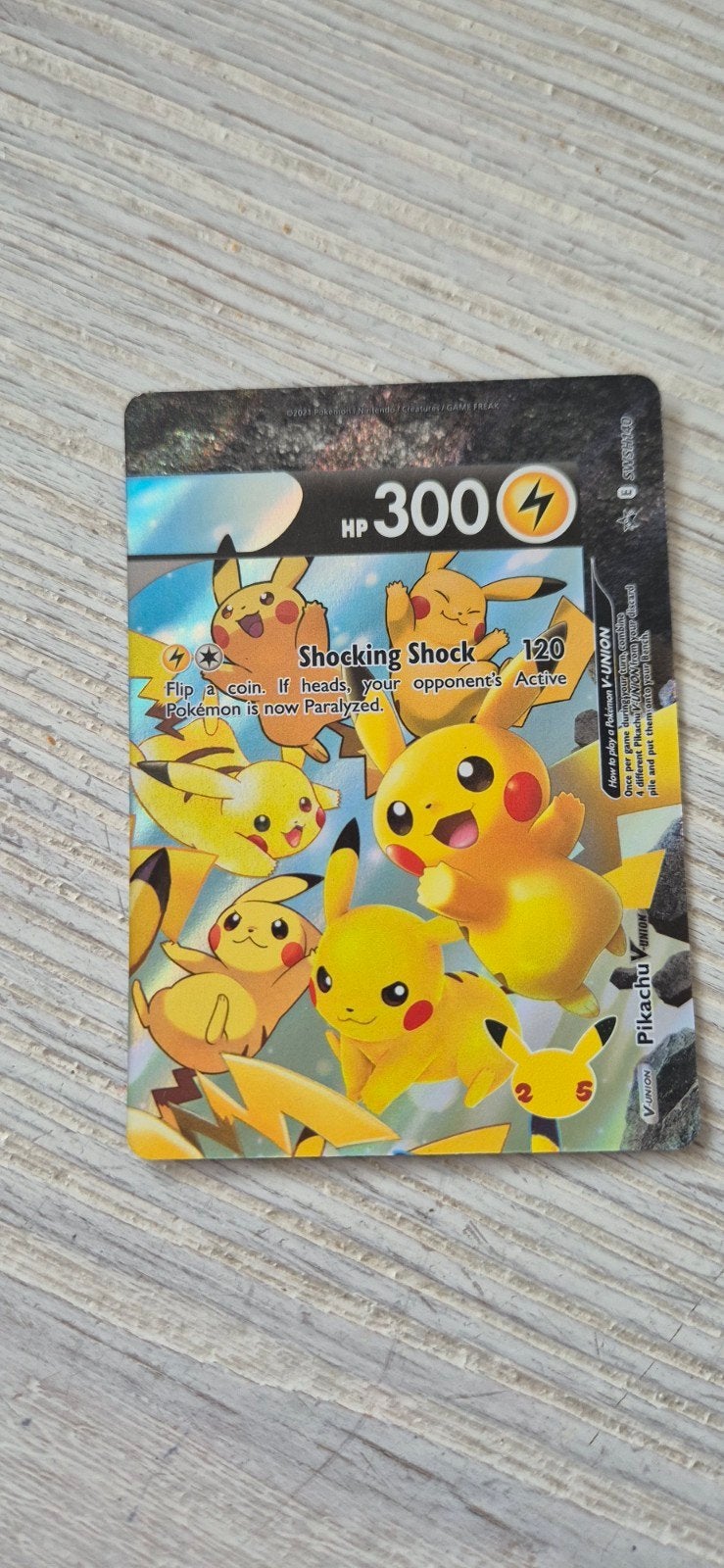 pikachu kaart, Enlèvement
