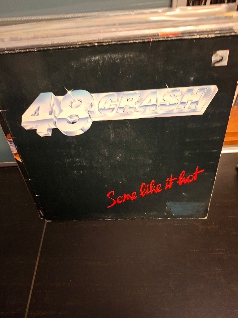 lp - 48 crash - some like it hot - bak 6, Fotohoes, LP, Heavy metal, Gebruikt