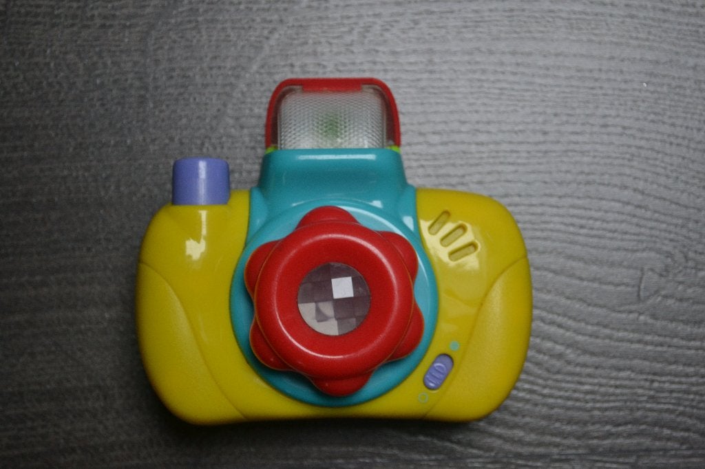 Appareil photo jeu 1er âge, Enfants & Bébés, Enlèvement ou Envoi, Utilisé, Autres types, Avec lumière