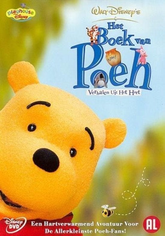 Disney dvd - Het boek van poeh - verhalen uit het hart, Ophalen of Verzenden, Animatie