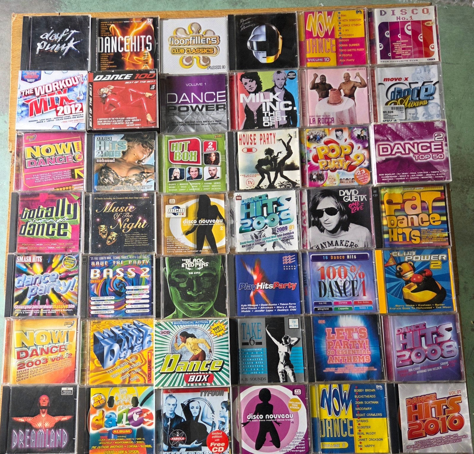 lot 1 DANCE CD's (54), Cd's en Dvd's, Ophalen of Verzenden