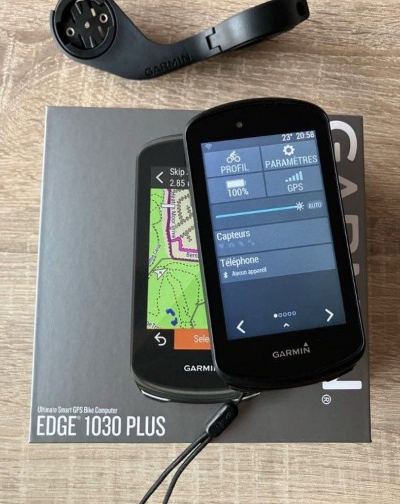 Garmin Edge 1030 Plus, Fietsen en Brommers, Fietsaccessoires | Fietscomputers, Zo goed als nieuw, Ophalen of Verzenden