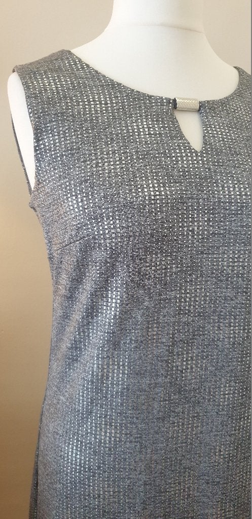 Article NEUF : Robe extensible My Lily's - Taille M, Neuf, Taille 38/40 (M), Gris, Enlèvement ou Envoi