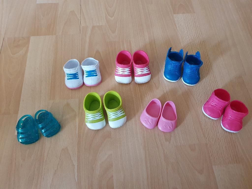 Baby Born schoenen pop 43cm, Ophalen, Zo goed als nieuw, Babypop